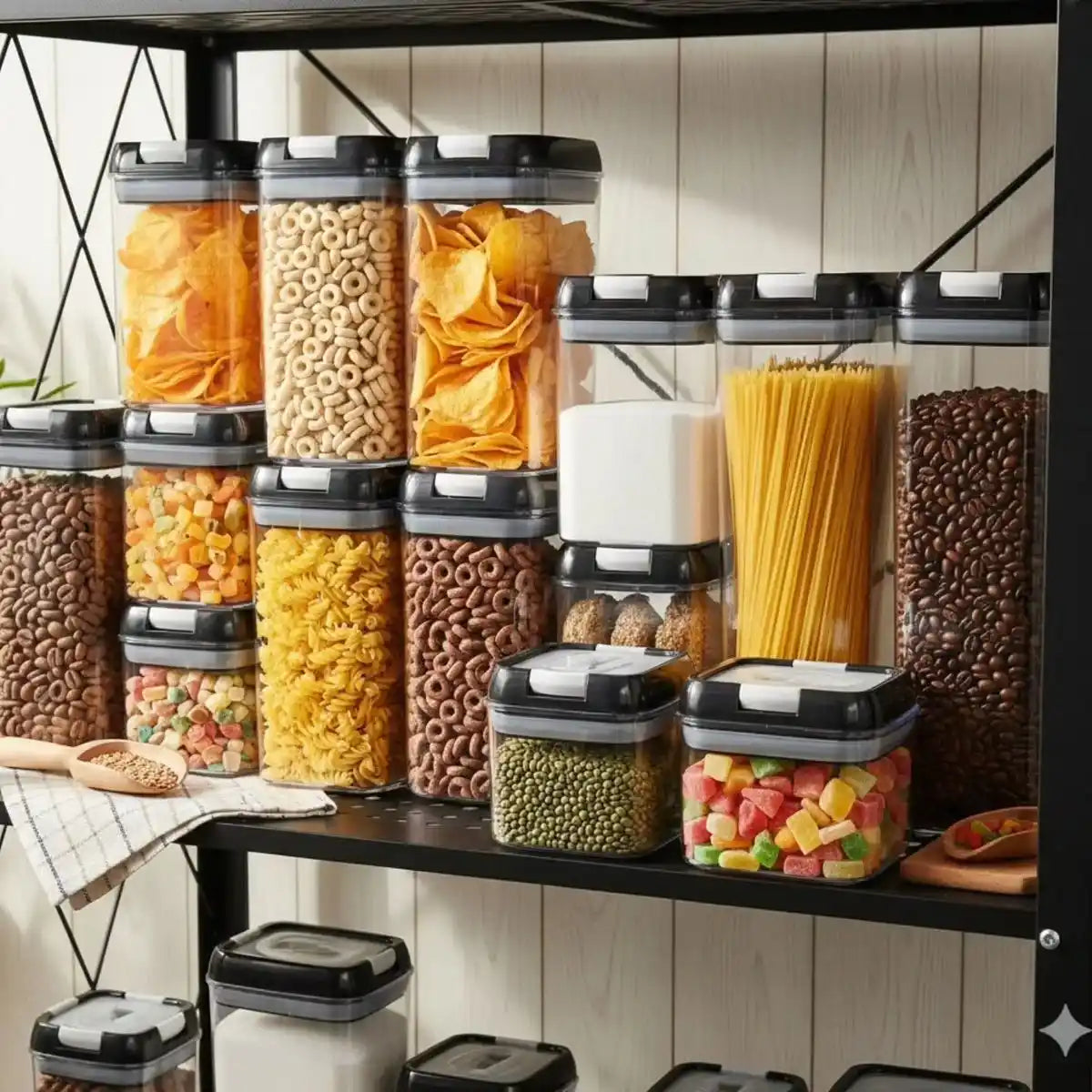 Set de organizadores hermeticos x7 SmartKitchen®